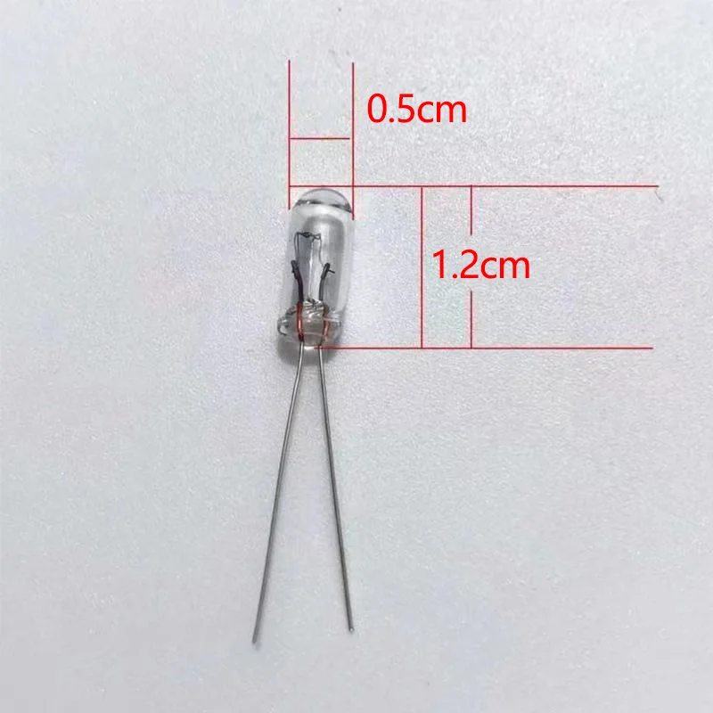 

10шт 3V 6V 9V 12V 24V Мини-индикаторная лампа 3 мм/4 мм/5 мм Лампа накаливания Эдисона Рисовая лампа накаливания