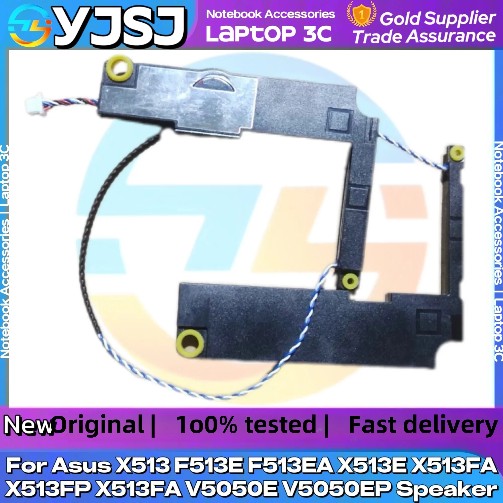 Фото Новый оригинальный динамик для ноутбука Asus X513 F513E F513EA X513E X513FA X513FP X513FA V5050E V5050EP Встроенный динамик №2