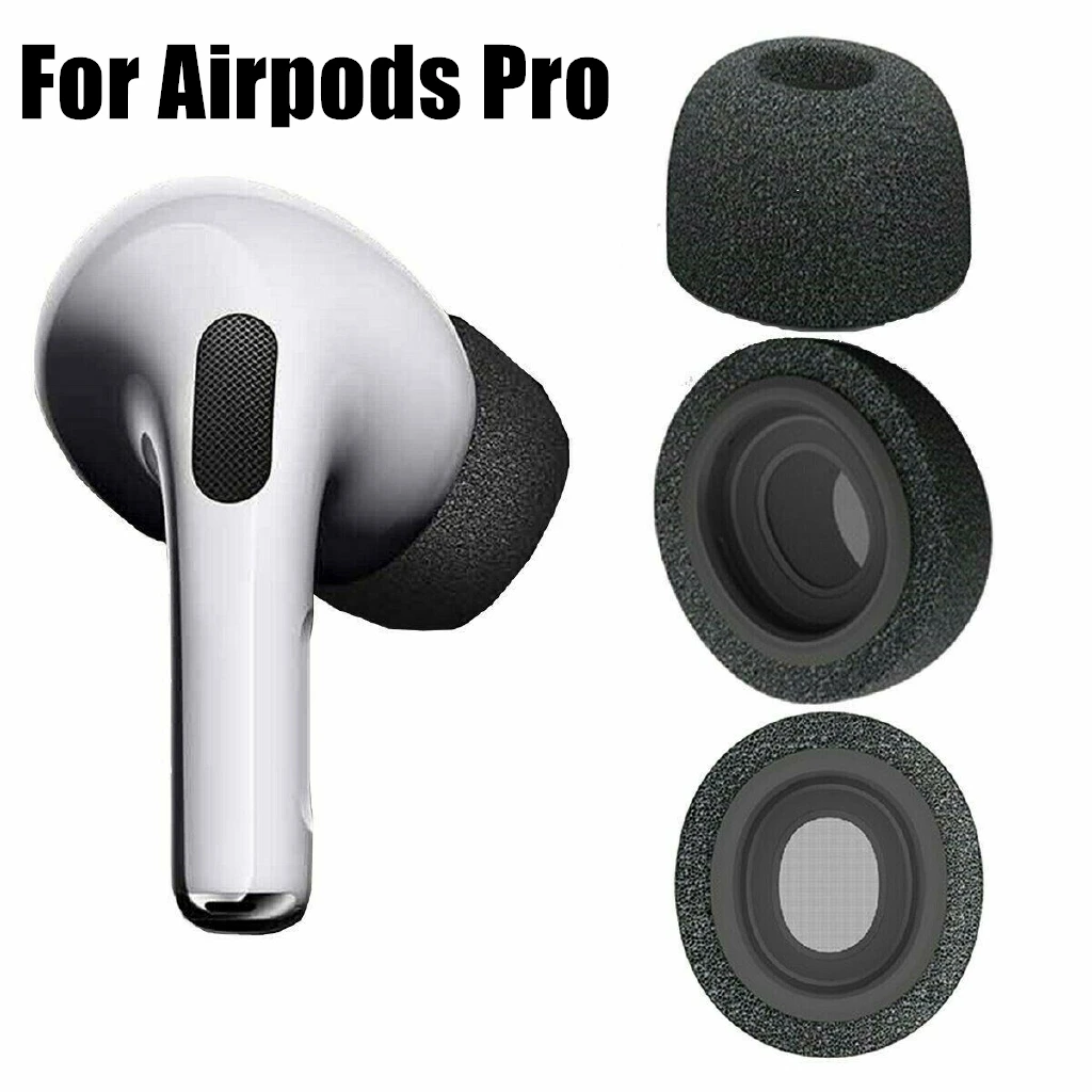 2022 Memory Foam Ear Tips for Airpods Pro Protective Earbuds