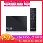 ТВ-Приставка Smart TV, Android 11,0, 4 ядра, 4 + 32 ГБ, 2,45,0 ГГц, Wi-Fi