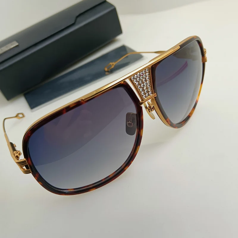 Очки солнцезащитные Grandmaster зеркальные без оправы для мужчин и женщин