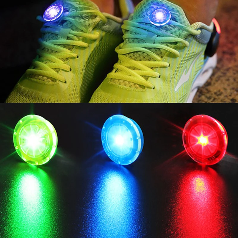 

Светодиодный водонепроницаемый аварийный мини-светильник на обуви, 3 цвета
