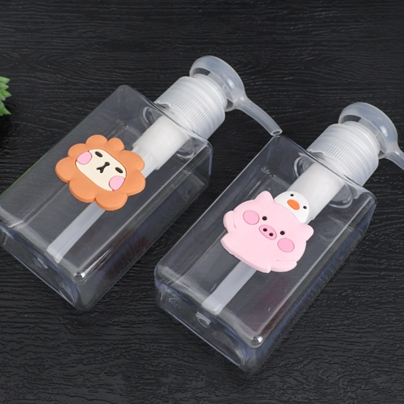 RXJC 100 мл мультяшный узор карамельные цвета многоразовый флакон для духов пустые