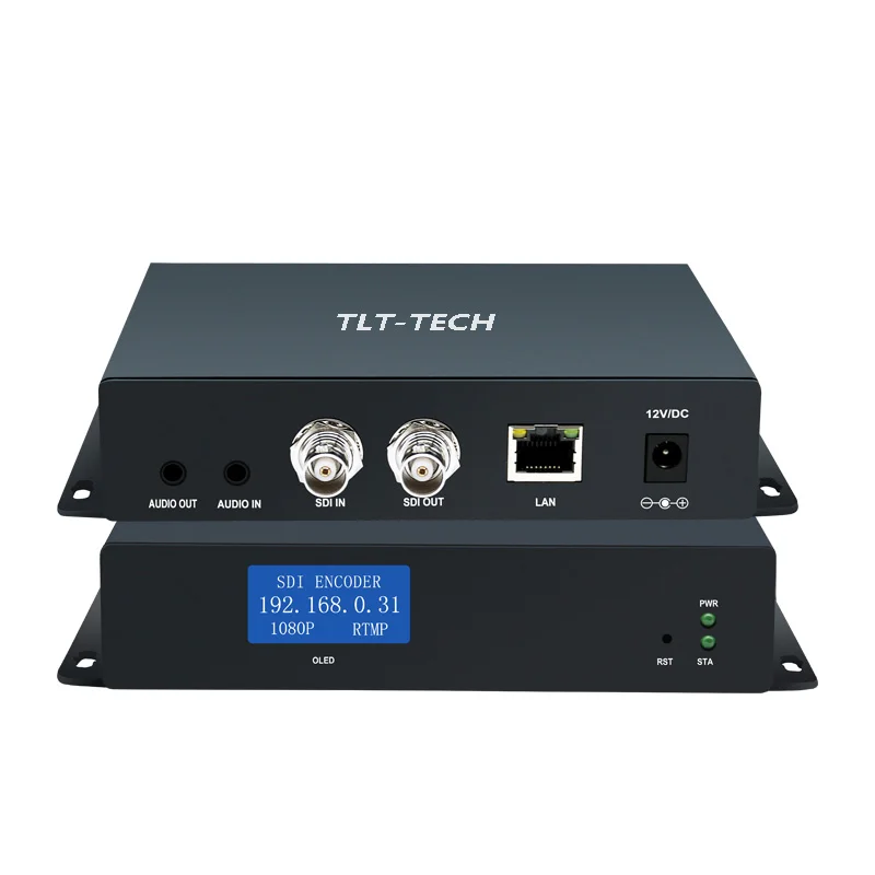 H265 H264 HDMI IPTV кодировщик с OLED-датчиком RTSP RTMP RTMPS IP потоковый |