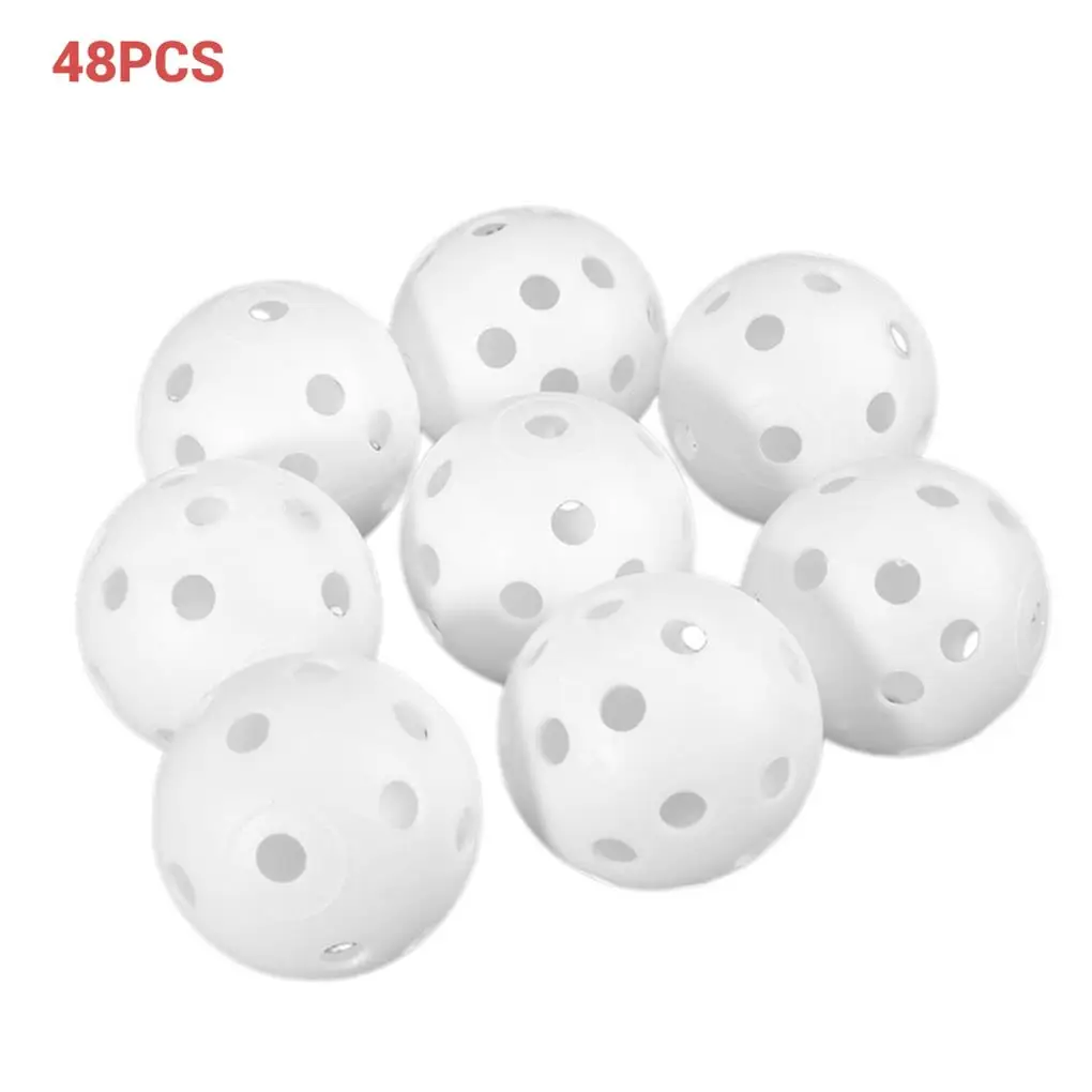 

Golf Balls Airflow Hole Exercise Aids Accessories Safety Perforated High Resilience Swing Gifts Men Women Kids Golfer