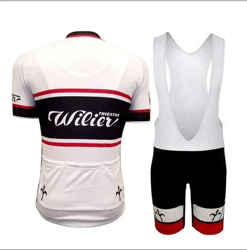 Новый дышащий велосипедный комплект с короткими рукавами Pro Team/летний