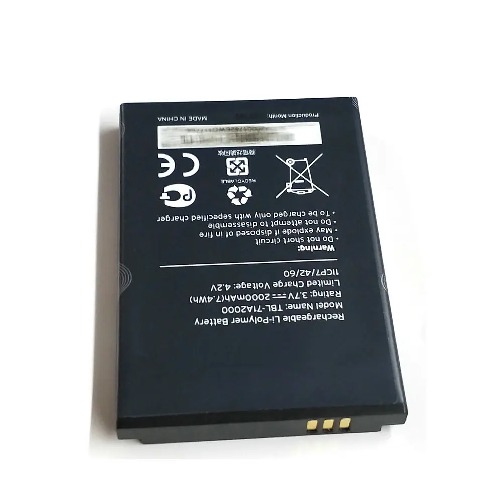 Новинка 3 7 V 2000mAh TBL-71A2000 для TP-Link TL-TR861 2000L TL-TR761 M5250 M5350 M7000 M7200 M7300 4G LTE WIFI аккумулятор