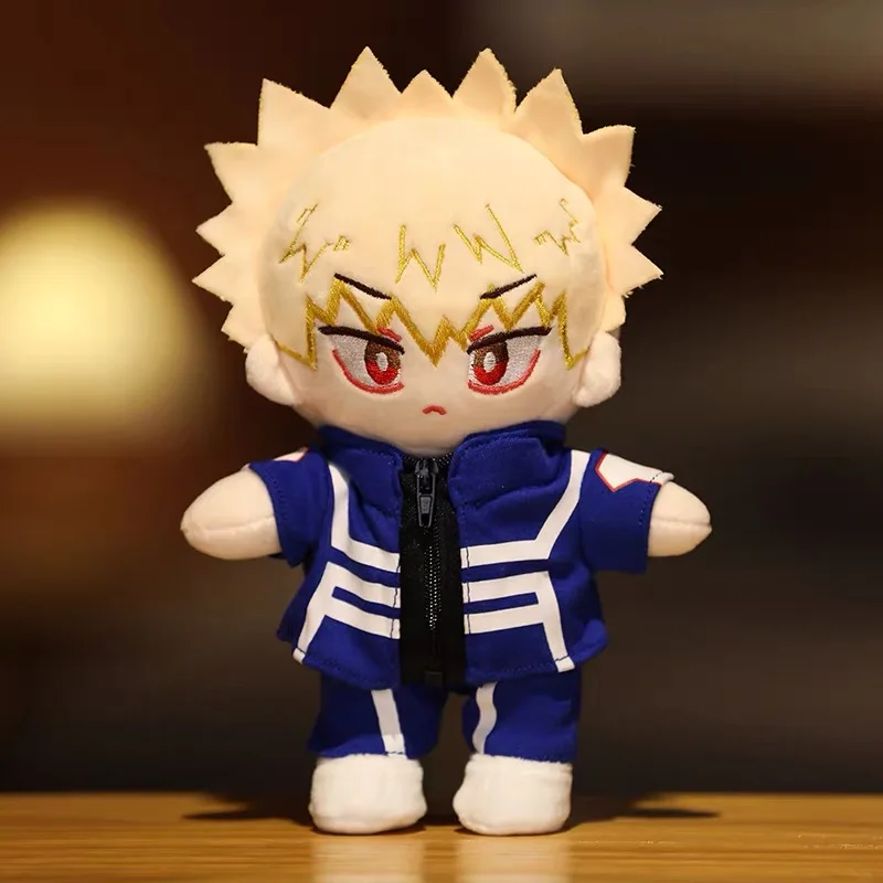 Фото Аниме My Hero Academia, плюшевая игрушка, мягкая игрушка Midoriya Izuku Bakugou Katsuki Todoroki Shoto, кукла с квадратным элементом, подарок на фестиваль для мальчиков №3