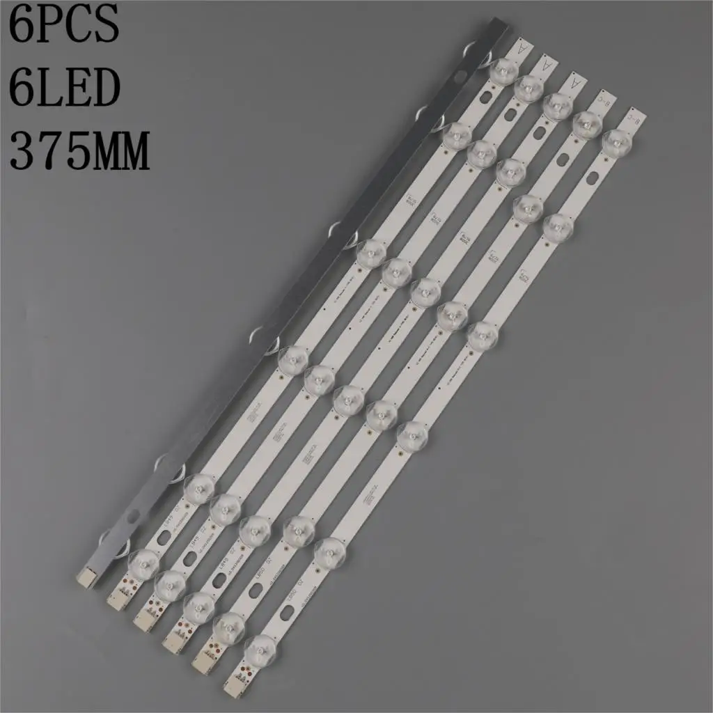 6pcs (4A+2B) LED Backlight Lamp strip For ESTEL 42FA5000 42FA8000 42 VNB Reduced A B-C VES420UNDL-2D-N03 VES420UNDL-3D-N02