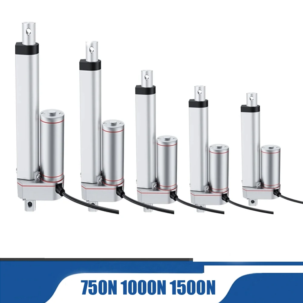 

Линейный привод DC12V алюминиевый 750Н/1000Н/1500Н