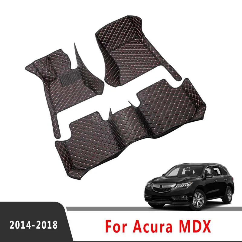 

Car Floor Mats For Acura MDX 2018 2017 2016 2015 2014 (5 Seater) Auto Interior Accessories Custom Waterproof Foot Rugs Products