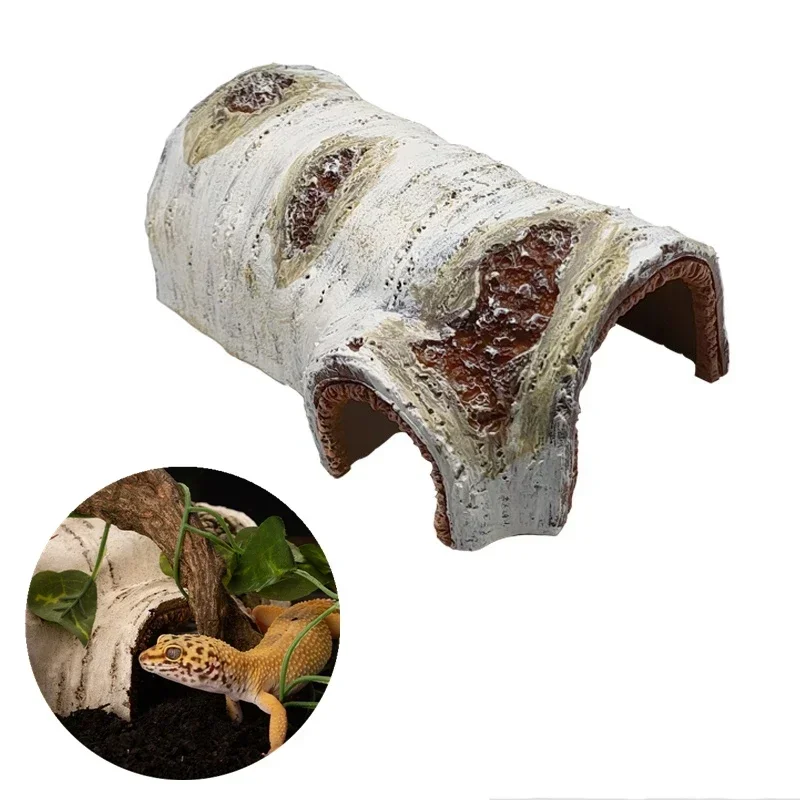 

S/M/L Reptile Lizard Snake Turtle Hideouts Rest Cave House Pet Basking Hide Habitat Terrarium Landscaping Decor tartaruga