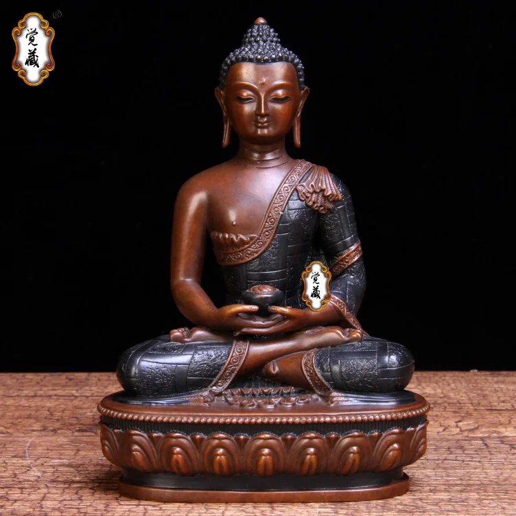 Фото 3шт # ТОП ХОРОШАЯ фигурка Будды HOME Talisman Protection #   Тибетская Тантра Буддизм Фира Сомпо Самбо Будда латунная статуя №5