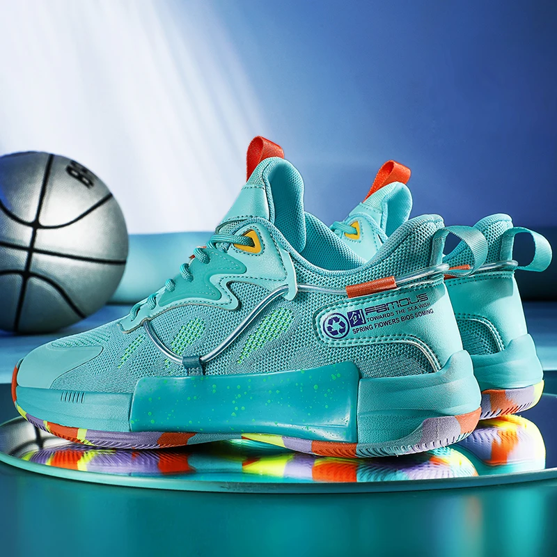 

Кроссовки для мужчин и женщин, высокие, дышащие, спортивная обувь для баскетбола, Повседневная Уличная обувь для пар