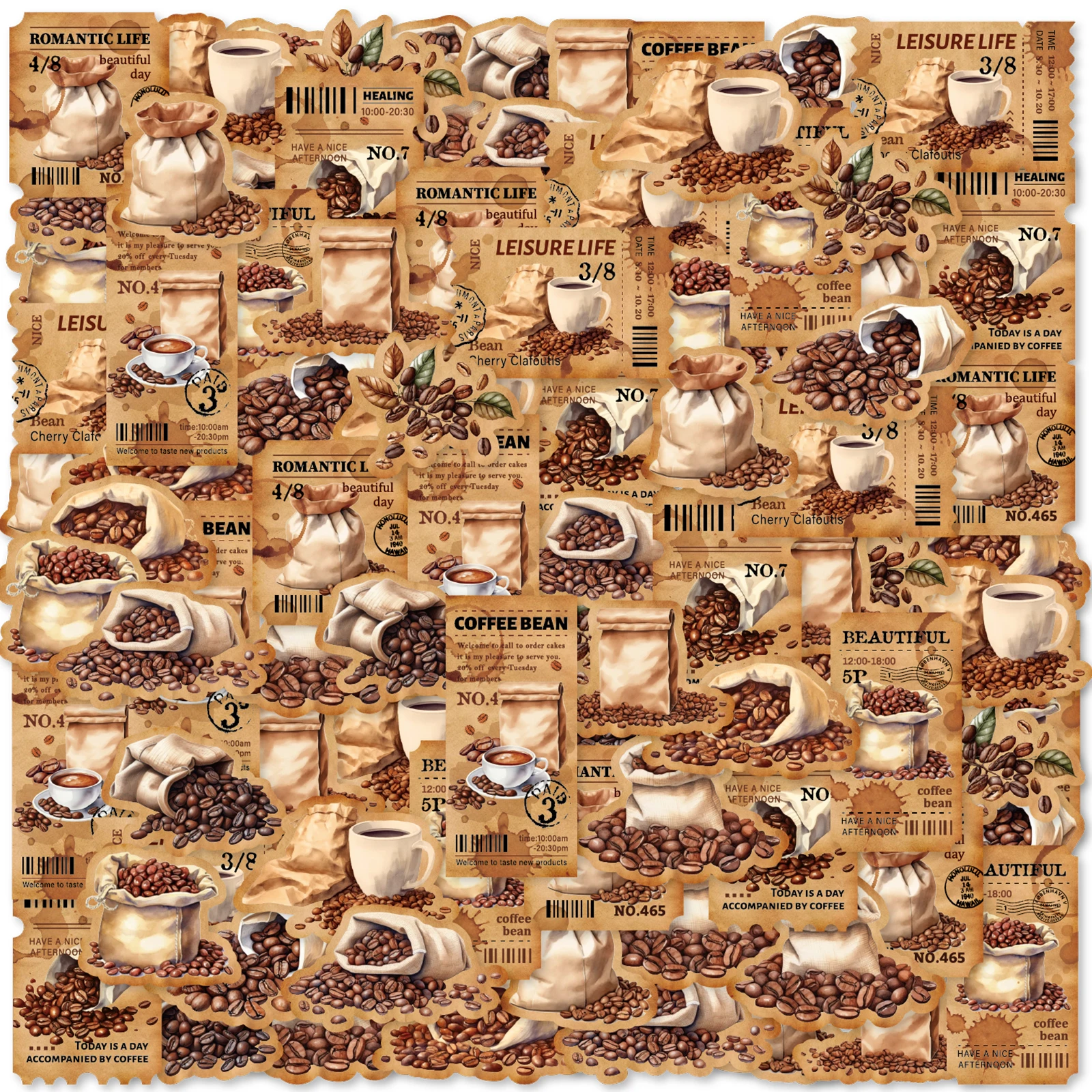 30 шт. красные кофейные зерна