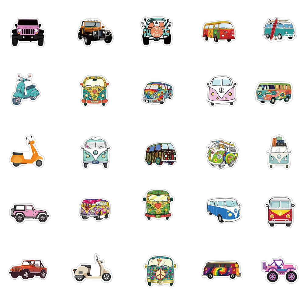 Рисунок 6 - 10/30/50 ШТ. Хип-Хоп Автобус Граффити