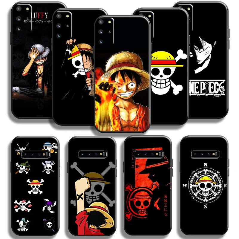 

Anime One Piece Luffy Phone Case For Samsung Galaxy S22 S21 S20 S10 10E S9 Plus S22 S21 S20 Ultra FE 5G TPU Funda