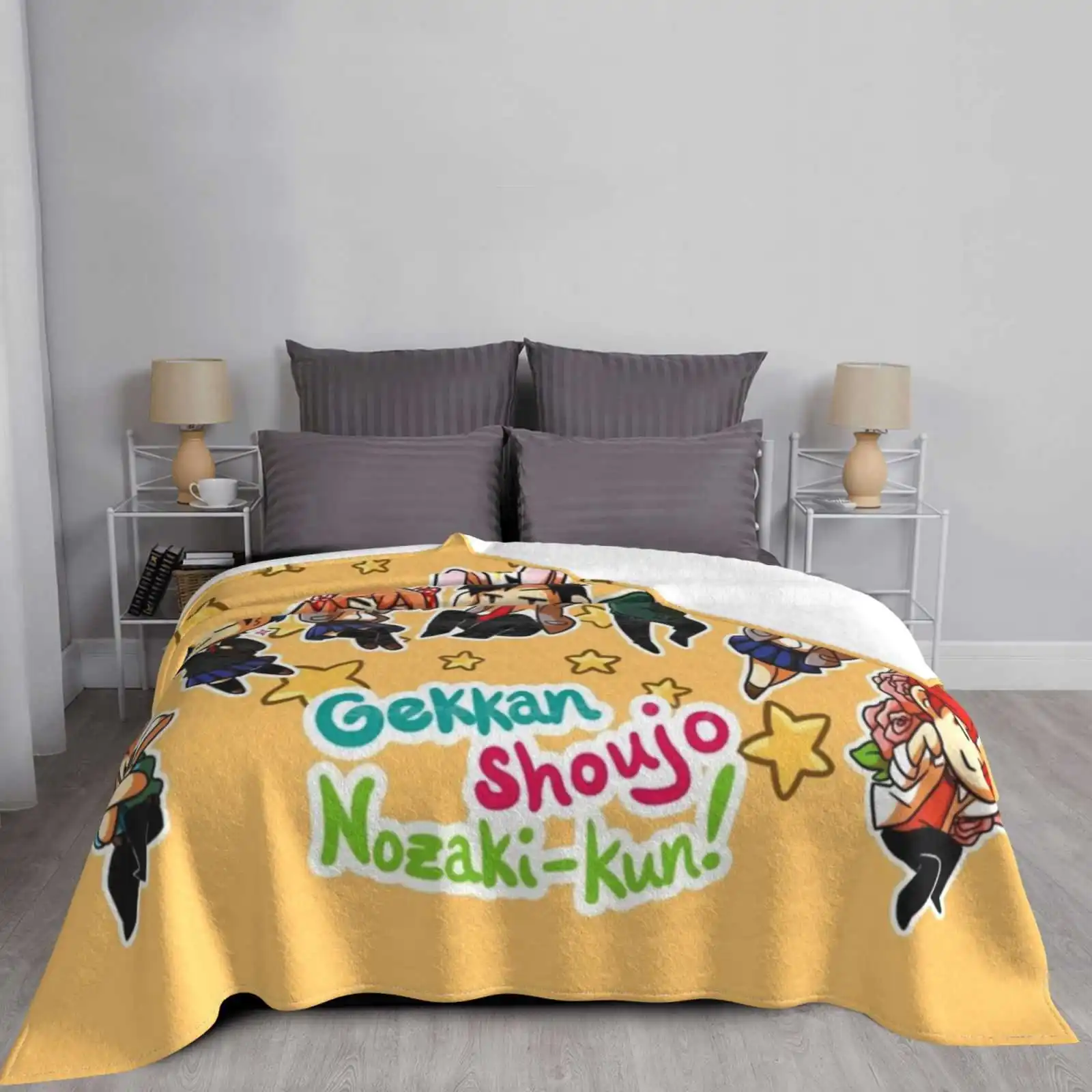 Gekkan Shoujo Nozaki-Kun удобная кровать высшего качества диван мягкое одеяло Sakura Kashima Nozaki Kun