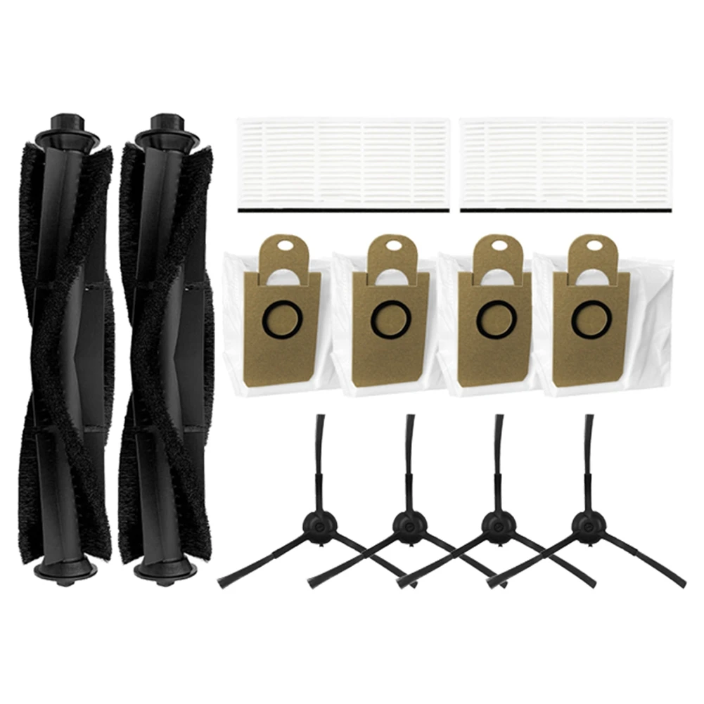 

Main Brush Dust Bags Side Brush Hepa Filter Spare Parts for XIAOMI VIOMI S9 Robot Vacuum Cleaner