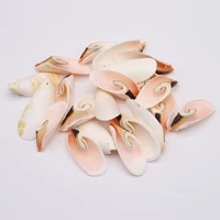 natural shell beads white peacock shell bead charms for jewelry making women gift necklace bracelet