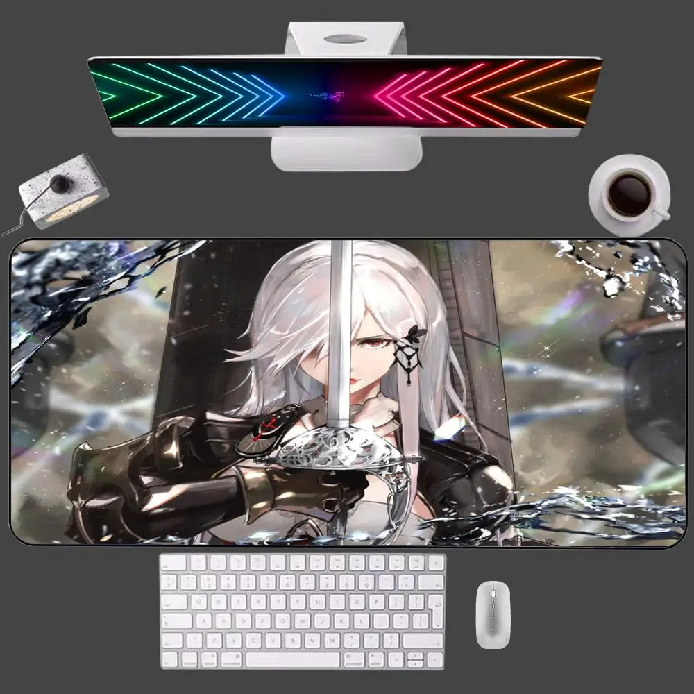 

Игровой коврик для мыши, большой резиновый коврик для клавиатуры