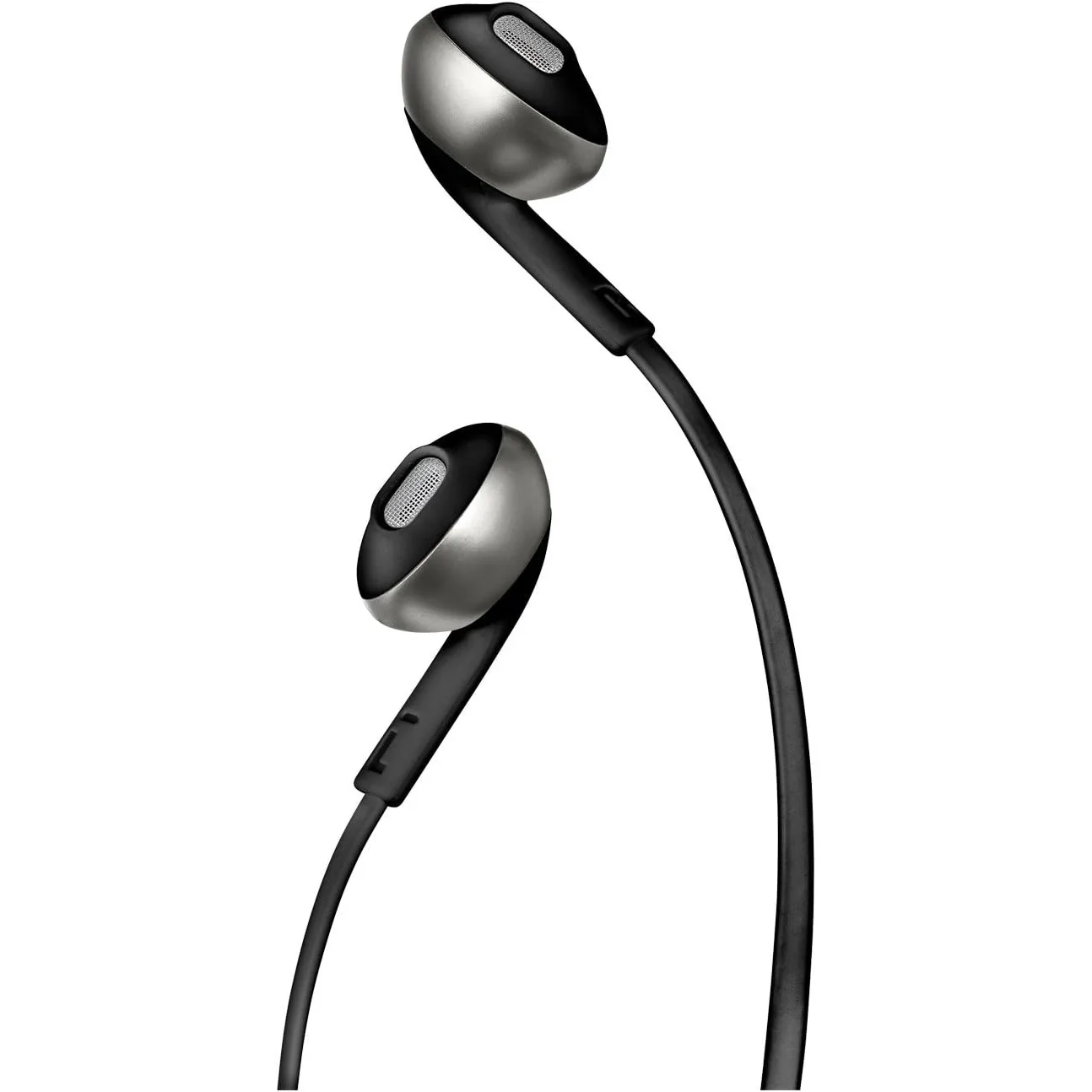 Фото JBL T205 Официально авторизованные полувкладыши, встроенный микрофон, интерфейс 3,5 мм, дистанционное управление для спортивных звонков, игры №4