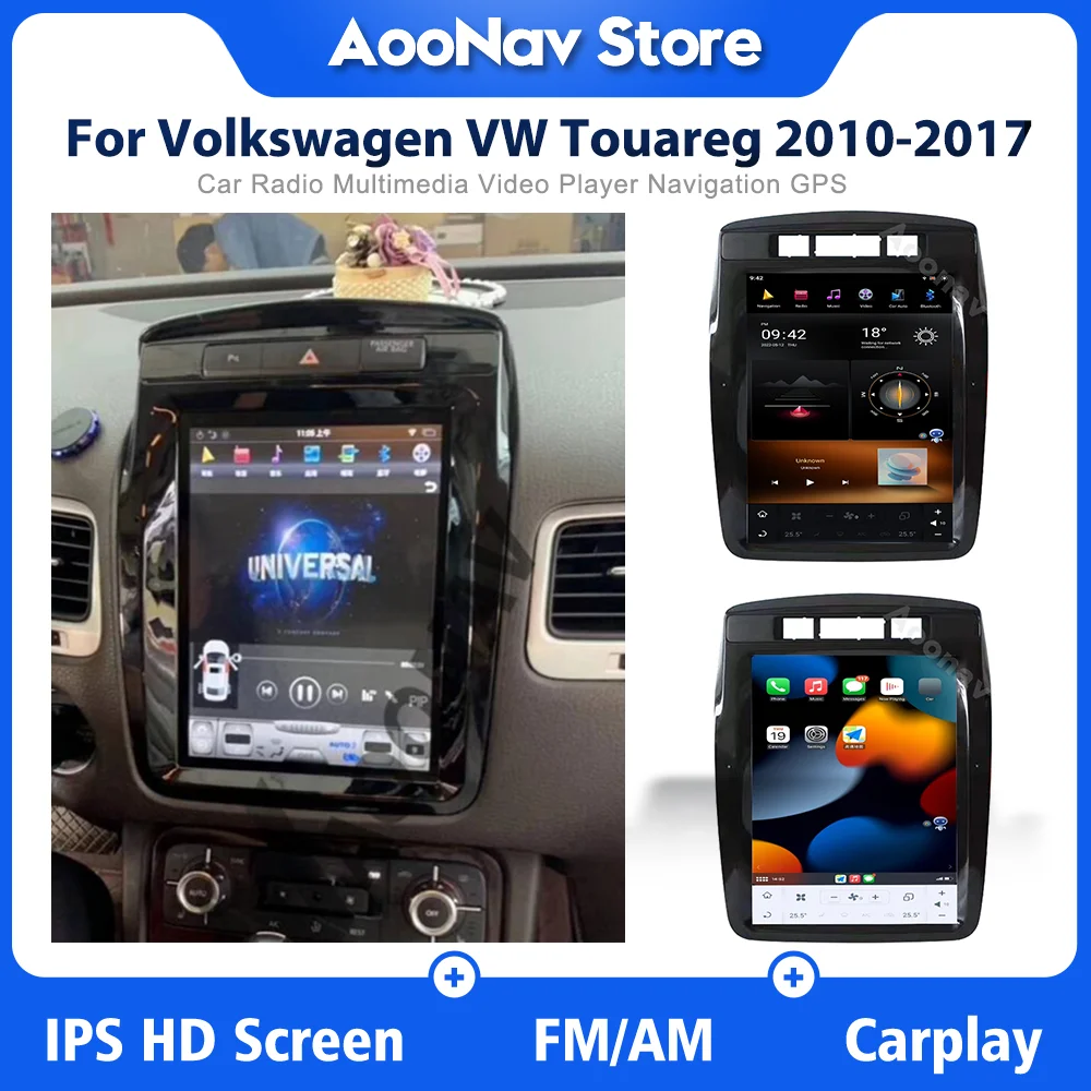 

Мультимедийная магнитола Tesla для Volkswagen VW Touareg 128-2010, 2017 ГБ