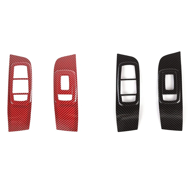 

Window Lift Switch Button Panel Cover Trim Interior Accessories For Dodge Challenger 2015-2020