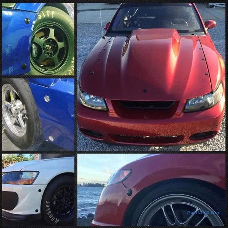 

4х фото-крышка капота-контактный замок-зажим универсальная БЫСТРОРАЗЪЕМНАЯ крышка