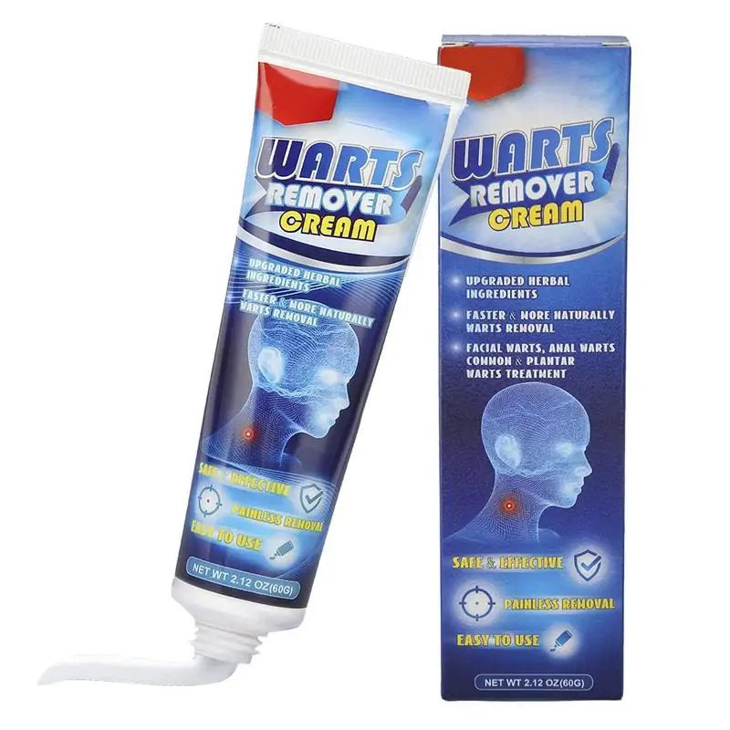 

60g Wart Remover Cream Skin Tags Mole Remover Treating Different Body Parts Wart Ointment For Men Women Skin Beauty Makeup
