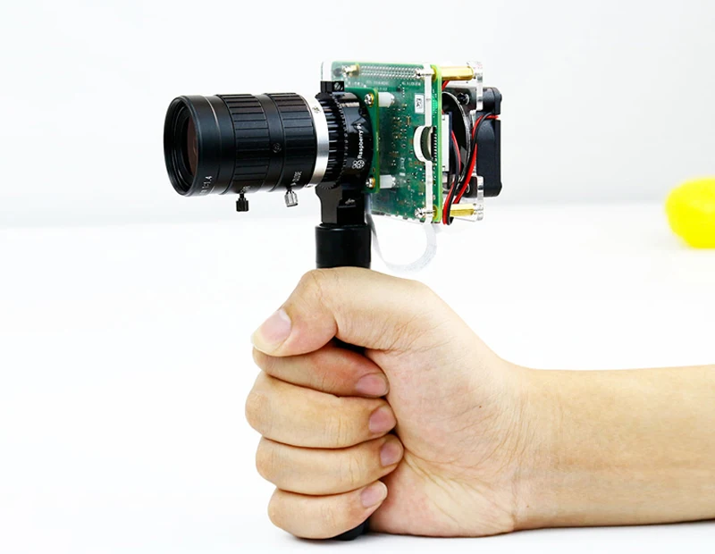 Акриловый чехол-кронштейн Yahboom Raspberry Pi 4B с монтажными отверстиями для официальной