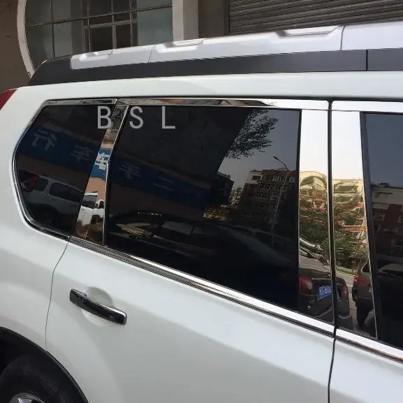 Полоски из нержавеющей стали для украшения окон автомобиля аксессуары