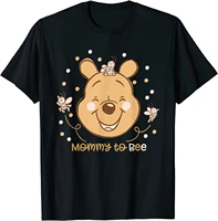 disney winnie the pooh mommy to bee t shirt blouse women 2022 short sleeve shirt women ladies tops