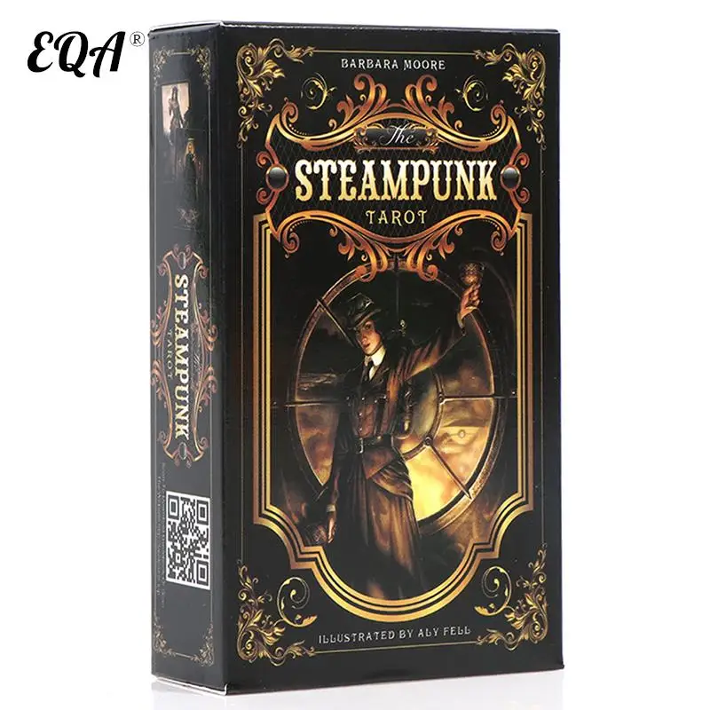 

The Steampunk Tarot English Board Game Divination Prophecy Multiplayer Game Friends Party Board Game Divination Fate Oracle Card