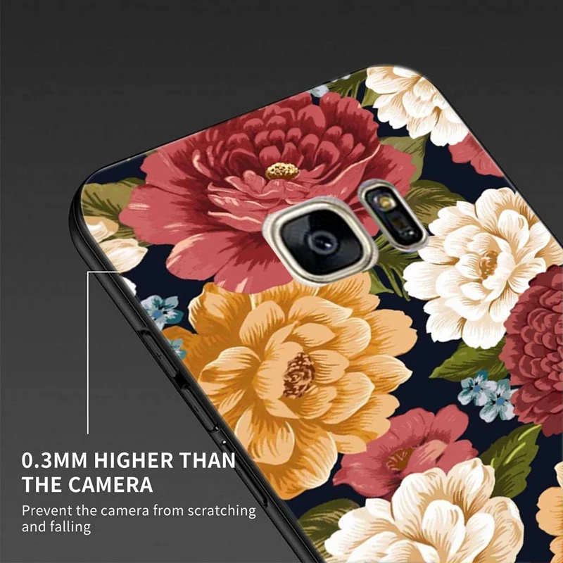 Чехол для телефона Butteryfly Tiger Samsung Galaxy S6 Edge чехлы с узором мягкая задняя крышка Plus S 6