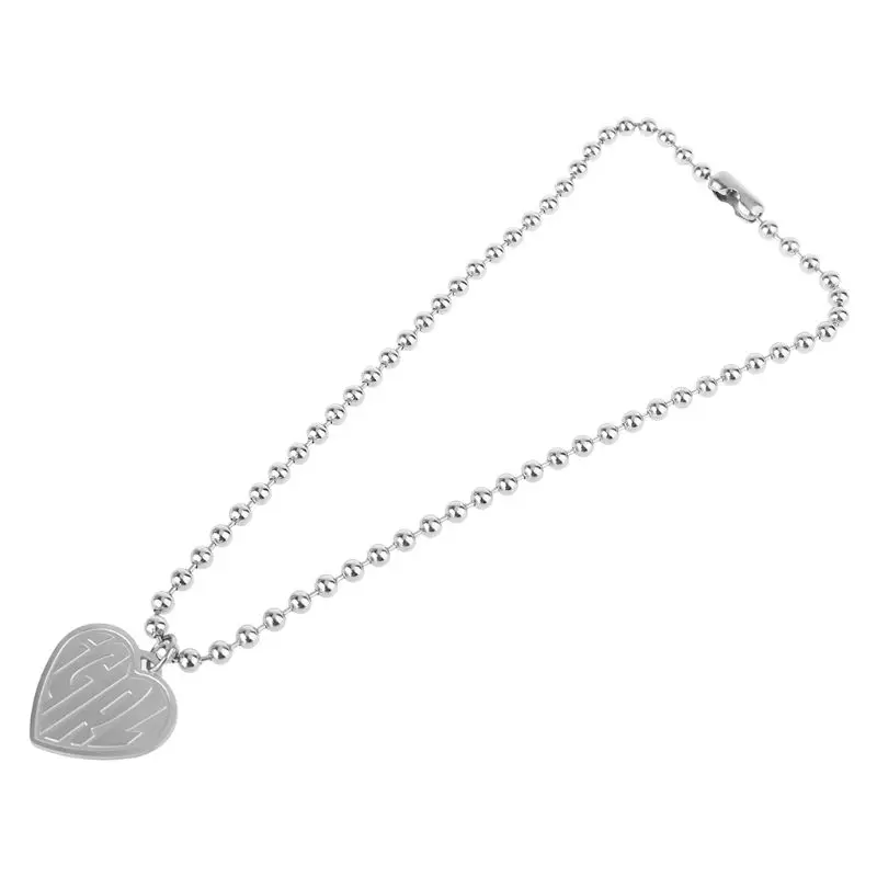 

Beautiful Girl Heart Pendant Necklace Classy Clavicle Chain for Street