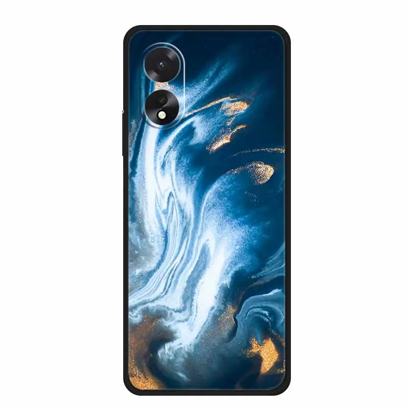 Чехол для телефона с забавным рисунком OPPO A38 4G силиконовая Мягкая задняя крышка