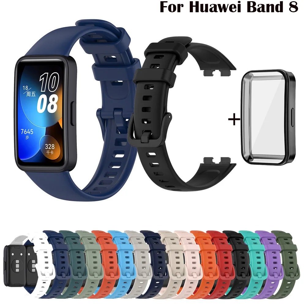 Ремешок силиконовый для смарт-часов Huawei Band 8