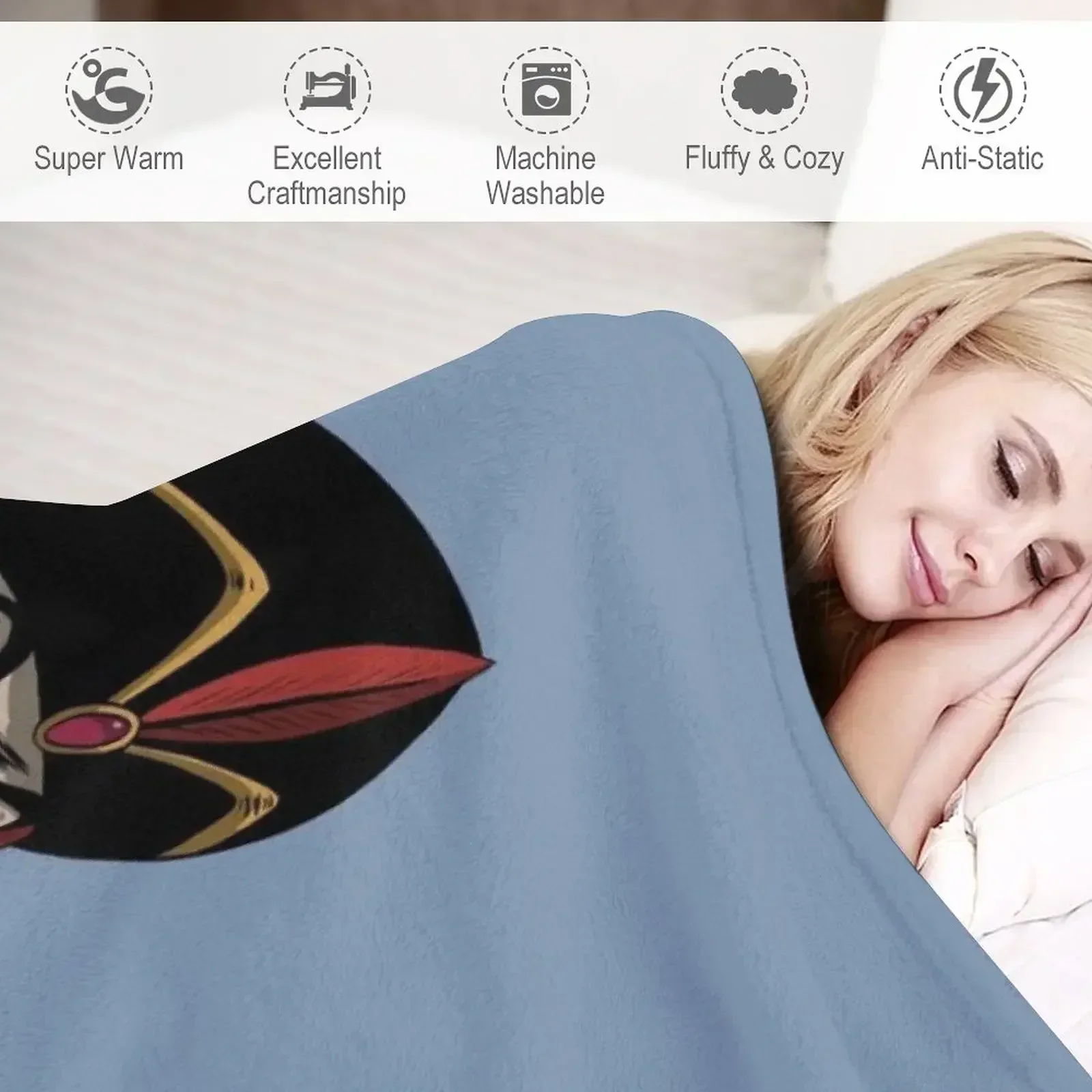 Одеяло Jafar and Iago мягкие плюшевые меховые одеяла в клетку свободные для