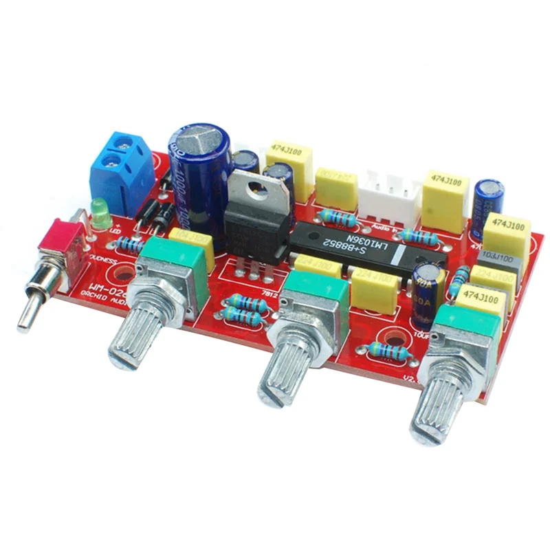 Lm1036 Операционный усилитель Hi-Fi предварительный Предусилитель громкости Тон