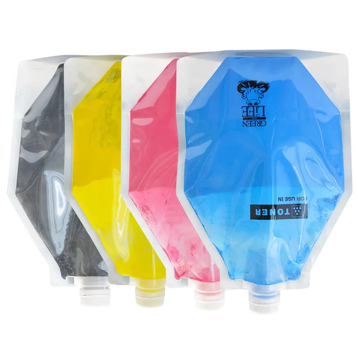 1KG Ink Toner Powder Dust Refill Kits for Samsung CLTC 601-S CLTM CLTY CLTK 601 S