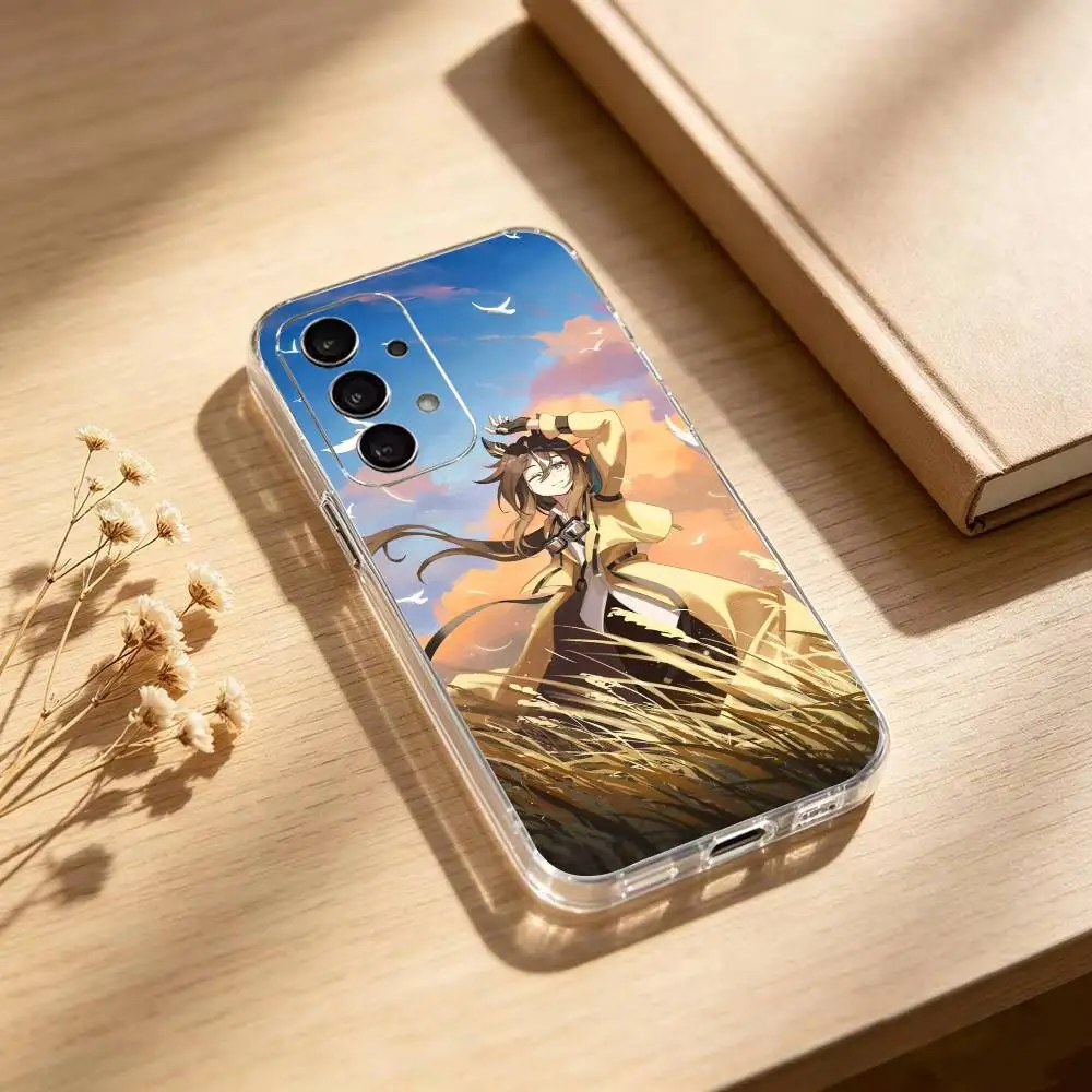 Фото Вечная молодость Umamusume Прозрачный мягкий силиконовый чехол для телефона Samsung S25 S24 S23 S22 S21 S20 Ultra Plus №3