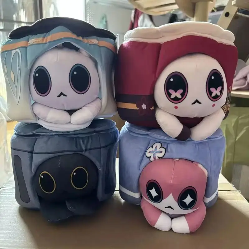 32 см новый популярный Honkai Star Rail Genshin Impact Cat Cake Aventurine Blade Boothill Firefly декоративная