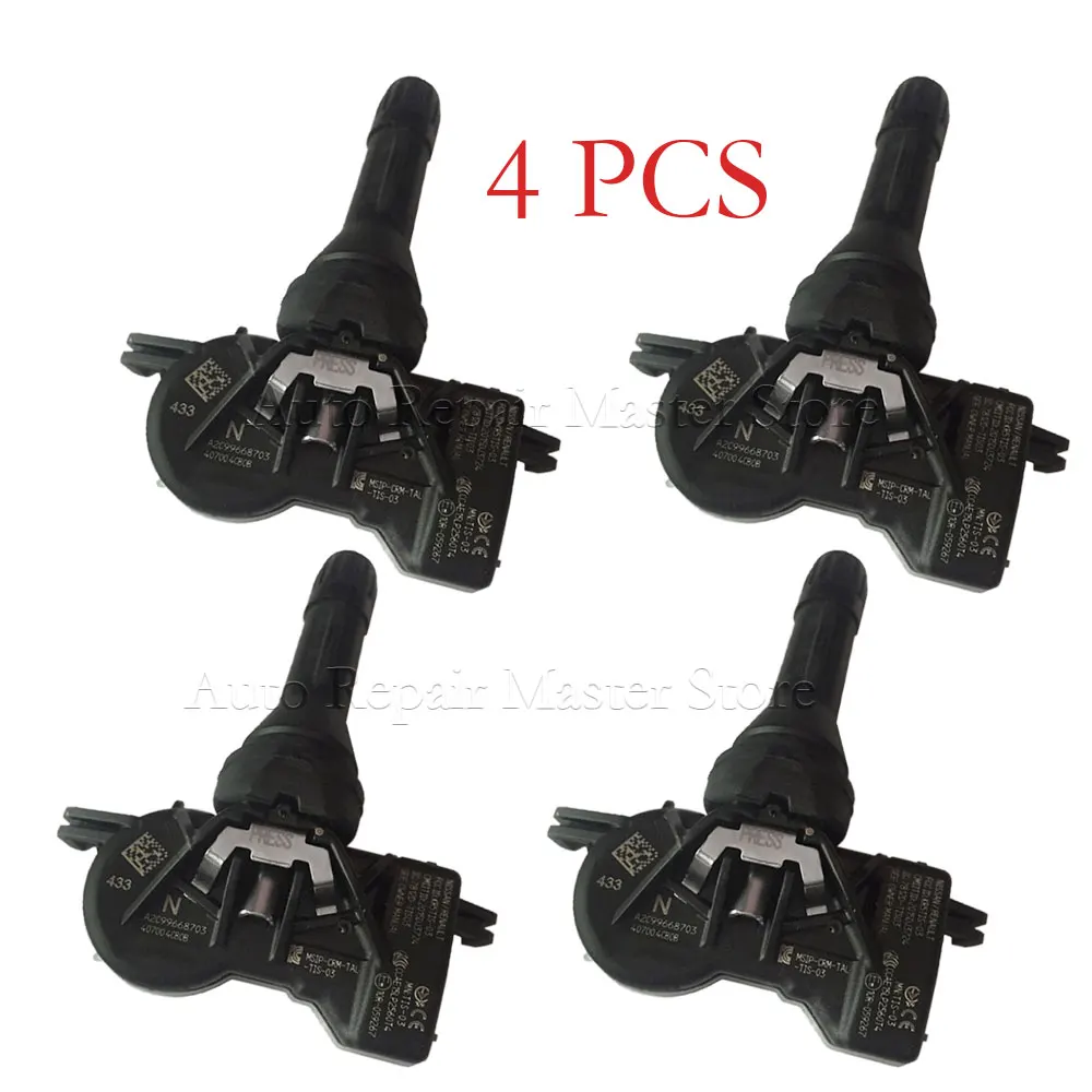 

Автомобильный датчик давления в шинах TPMS 1/4 шт. 407004 CB0B для Renault Espace Kadjar Kangoo Koleos Megane живописный талисман 407004 CB0B 407004