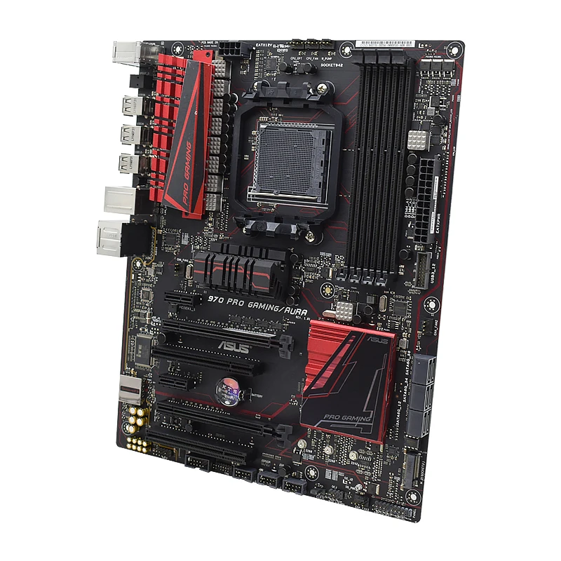 ASUS 970 PRO GAMING/AURA материнская плата Socket AM3 + системная AMD 950 чипсет DDR3 32 Гб ОЗУ M.2 SATA3 ATX
