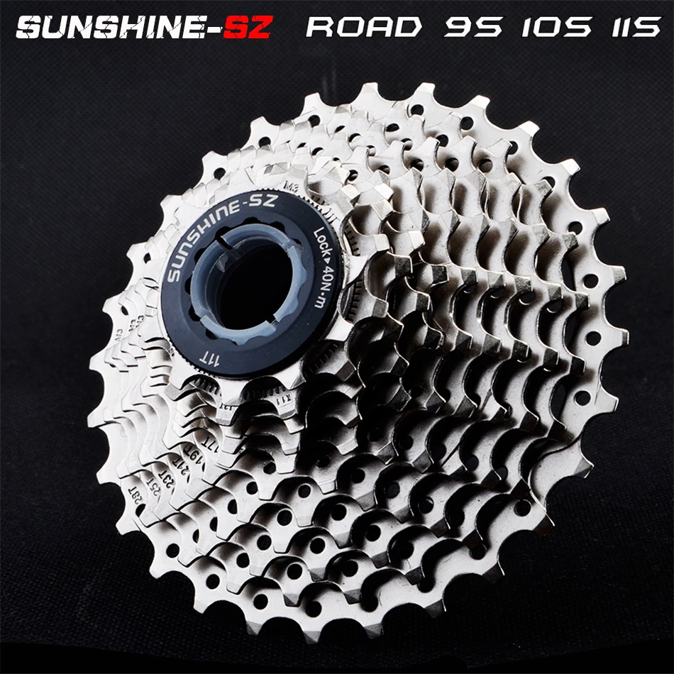Кассета SUNSHINE K7 8 в 9 В 10 11 12 кассета для велосипеда Shimano deore SRAM скоростей 30/32/34T |