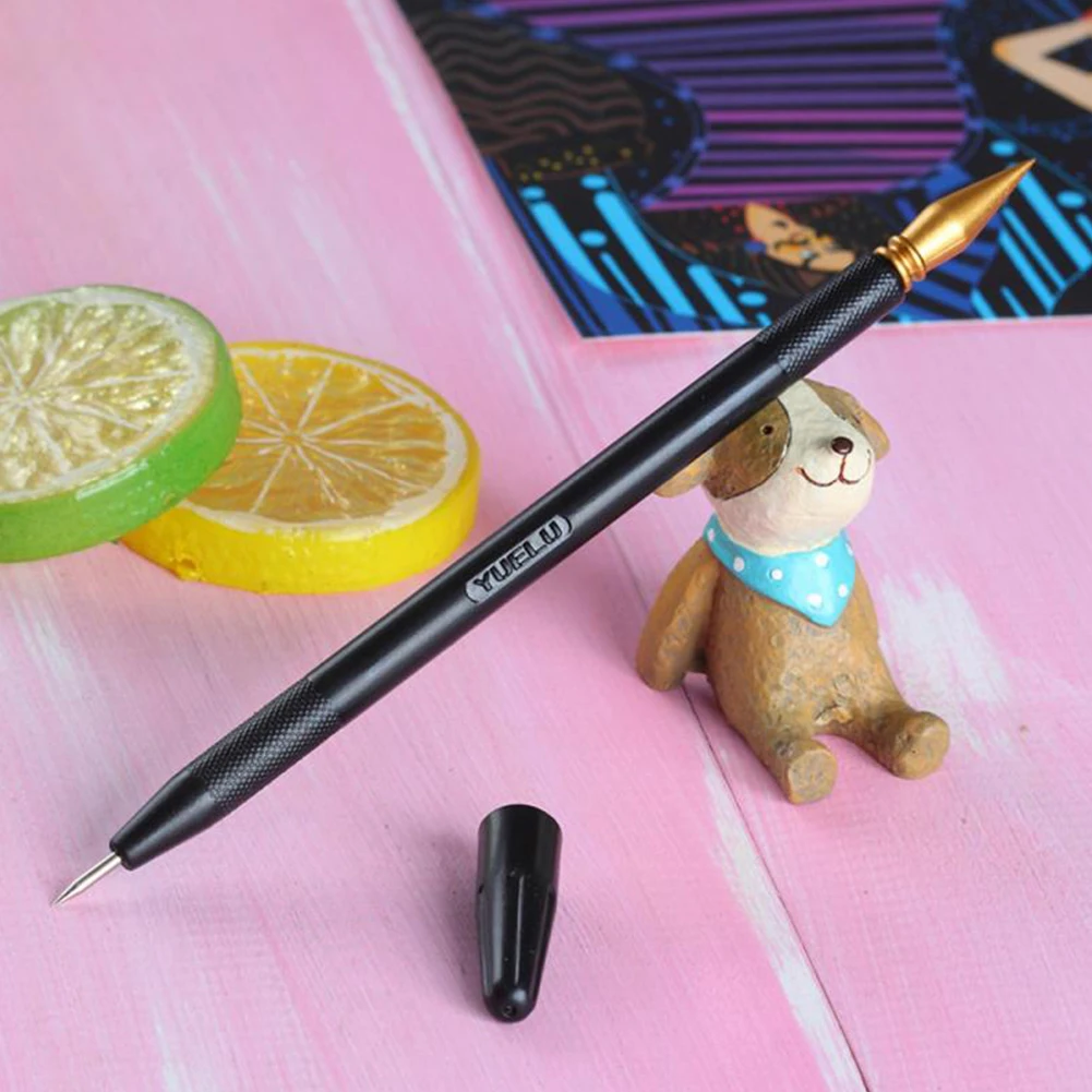 

Brand New Stick Scraper Pen Painting Brush Drawing Dual Purpose Painting