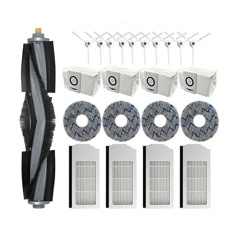 Горячая боковая щетка с фильтром Hepa основная тряпки для швабры мешок пыли