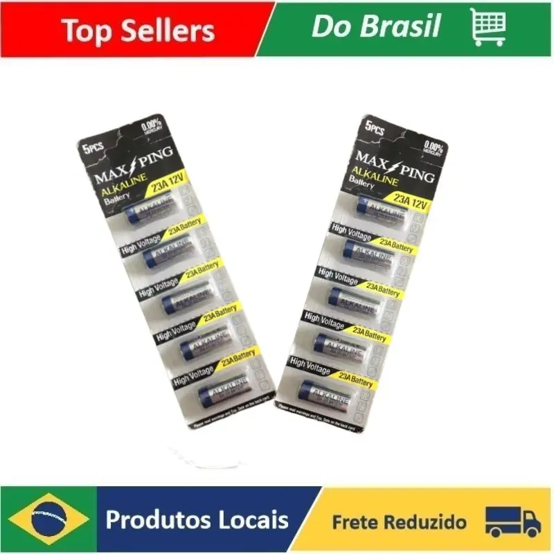 

Pilha Bateria 23a 12v Gp Super Controle Alarme Portão