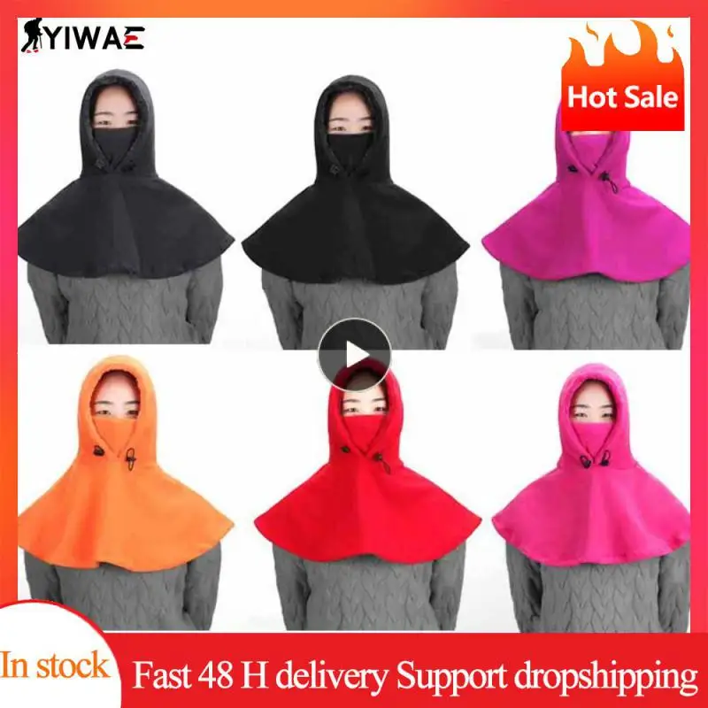 

2020 New Style Winter Windproof Cape Hat Cold Riding Cap Fishing Cap Super Thick Keep Warm Long Cap Winter Hat Headgear Neck